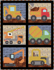 Lisa Muilenburg Construction Crew Quilt Pattern