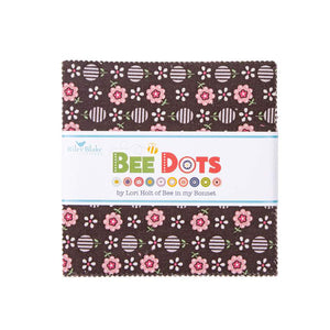 Bee Dots 5 Inch Stacker by Lori Holt of Bee in my Bonnet for Riley Blake Designs