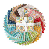 Mercantile Fat Quarter Bundle by Lori Holt of Bee in my Bonnet for Riley Blake Designs includes 46 pieces