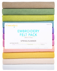 Kimberbell Embroidery Felt Pack Spring Summer