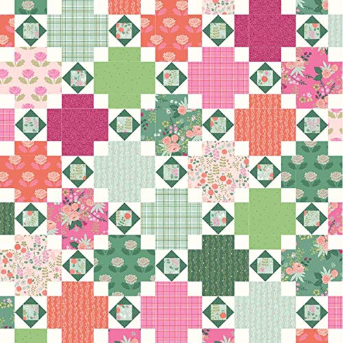 Riley Blake Citrus and Mint Rose Terrace Quilt Pattern
