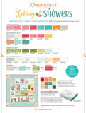 PREORDER Kimberbell Spring Showers Quilt, Machine Embroidery CD and Booklet
