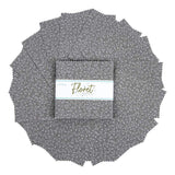 Floret GRAY 5 Inch Stacker by Gerri Robinson of Planted Seed Designs for Riley Blake Designs