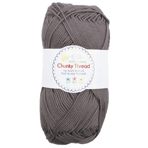 Lori Holt Cotton Sport Weight Chunky Thread Yarn (23 Colors to Choose from) (Pebble)