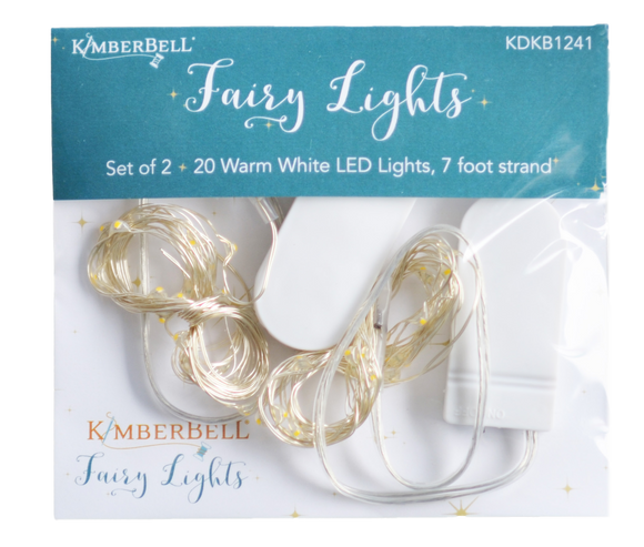 Kimberbell Designs Embellishments Fairy Lights Set of 2, 20 lights per Strand (KDKB1241)