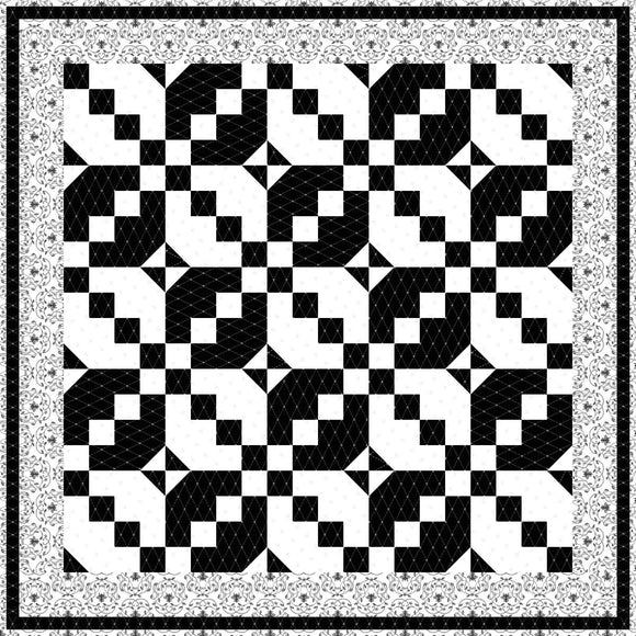 Riley-Blake Designs Jillily Studio Chain Reaction Quilt Pattern (P112-CHAIN)