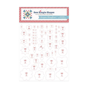 Lori Holt Prairie Meadow Sew Simple Shapes™ - Includes 58 template pieces
