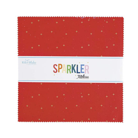 Sparkler 10 Inch Stacker Melissa Mortenson for Riley Blake Designs includes 42 pieces (10-650-42)