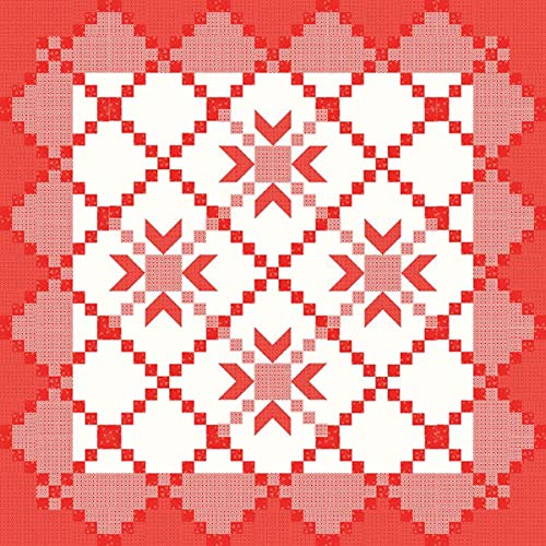 Riley Blake Designs Sandy Gervais Red, White and Just Right Quilt Pattern (P157-JUSTRIGHT)