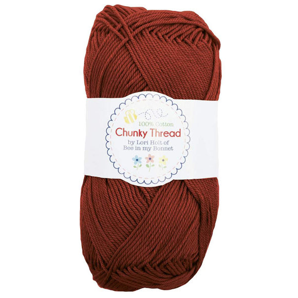 Lori Holt Cotton Sport Weight Chunky Thread Yarn (23 Colors to Choose from) (Terracottta)