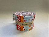 Lucky Star by Zoe Pearn for Riley Blake Designs 2.5 inch rolie polie includes 19 pieces *RETIRED COLLECTION*